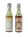 Martini Vino Vermouth Bottled 1950s 2 x 5cl / 17%