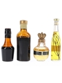 Assorted Liqueurs Of The World Bottled 1950s-1960s - Cernusco, Grant's, Jacquin's, Peter Heering's 4 x 3cl-5cl