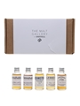 The Malt Gallery By Distell Press Sample Set Bunnahabhain, Deanston, Ledaig, Tobermory 5 x 3cl