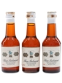 Barbancourt 3 Star Rhum Bottled 1950s 3 x 4.7cl / 43%