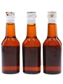 Barbancourt 3 Star Rhum Bottled 1950s 3 x 4.7cl / 43%