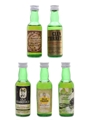 Paisley Blended Scotch Whisky Glengarrett, Glenturret, Old Barrister, Old Troon & Strathayr 5 x 4.7cl