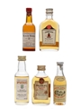 Assorted Whisky Bottled 1970s-1980s - Black Horse, Jameson, MacArthur's, Mackinlay's & Park Lane 5 x 3.8cl-5cl