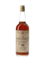 Macallan 10 Year Old Bottled 1970s 75.7cl / 40%