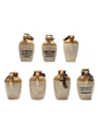 Assorted Scotch Whisky Ceramics  7 x 5cl