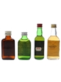 Assorted Blended Scotch Whisky Bottled 1970s - Ballantine's, Black Bottle, Black & White, Teacher's 4 x 4.7cl-5cl / 40%