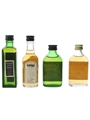 Assorted Blended Scotch Whisky Bottled 1970s - Hundred Pipers, Passport, Queen Anne and Whyte & Mackays 4 x 4.7cl