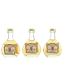 Larressingle 3 Star Armagnac Bottled 1960s-1970s 3 x 3cl / 40%