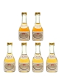 De Royanne 3 Star & Tres Vieille Reserve Bottled 1960s-1970s 6 x 3.5cl / 40%