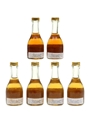 De Royanne 3 Star & Tres Vieille Reserve Bottled 1960s-1970s 6 x 3.5cl / 40%