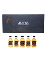 Jura Miniature Set Journey, 10 Year Old, 12 Year Old, Seven Wood & 18 Year Old 5 x 5cl