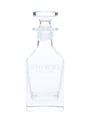 Dewar's White Label Crystal Decanter With Stopper 12cm x 5cm