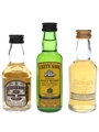 Chivas Regal, Cutty Sark & Dewar's  3 x 5cl
