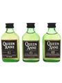 Queen Anne Bottled 1970s 3 x 5cl / 40%
