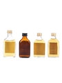 Carlton, Grendel's, Lombard's & McGibbon's Bottled 1980s 4 x 3.7cl-5cl