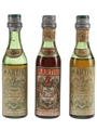 Martini Vino Vermouth Bottled 1950s 3 x 5cl / 17%