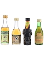 Assorted Brandy Brandy 82, Bull Head, Extra Superior Old Brandy & Mariacron 4 x 4cl-5cl