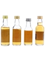 Assorted Highland Single Malts Deanston Malt, Glenordie, Oban & Tullibardine 4 x 5cl