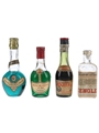 Labbé Francois, Marie Brizard, Rocher Frères & Senglet Bottled 1950s-1960s 4 x 5cl