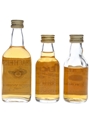 Teacher's Highland Cream Bottled 1970s & 1980s 3 x 5cl-7cl / 40%