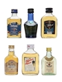 Assorted Blended Indian Whisky 6 x Miniatures 