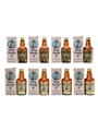 King George IV Bottled 1960s 8 x 5cl