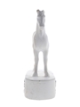 White Horse Scotch Whisky Chalkware Bar Ornament Kelsboro Ware 22cm x 21xm