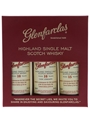 Glenfarclas Cask Strength, 10 & 15 Year Old UK Mini Bottle Club 35th Anniversary 3 x 5cl