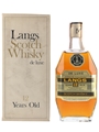 Langs 12 Year Old De Luxe Bottled 1960s-1970s - Lang Brothers 75cl / 43%