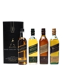 Johnnie Walker The Collection Black, Green, Gold & Blue Label 4 x 20cl