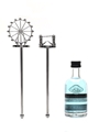 The London No1 Original Blue Gin With Cocktail Stirrers 5cl / 47%