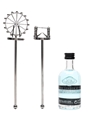The London No1 Original Blue Gin With Cocktail Stirrers 5cl / 47%