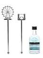 The London No1 Original Blue Gin With Cocktail Stirrers 5cl / 47%