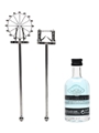 The London No1 Original Blue Gin With Cocktail Stirrers 5cl / 47%