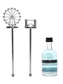 The London No1 Original Blue Gin With Cocktail Stirrers 5cl / 47%