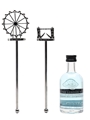 The London No1 Original Blue Gin With Cocktail Stirrers 5cl / 47%