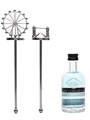 The London No1 Original Blue Gin With Cocktail Stirrers 5cl / 47%