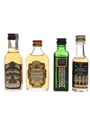 Chivas Regal, Grant's, Passport Scotch & Seagram's Bottled 1970s 4 x 2.8cl-5cl