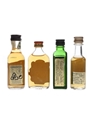 Chivas Regal, Grant's, Passport Scotch & Seagram's Bottled 1970s 4 x 2.8cl-5cl