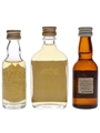 Match, Scots Emblem & W5 Bottled 1970s-1980s 3 x 3cl-4cl