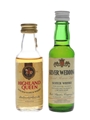 Highland Queen & Silver Wedding Bottled 1970s 3.7cl-5cl