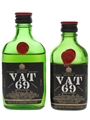 Vat 69 Bottled 1970s - Silver 2 x 4cl