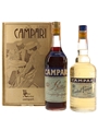 Campari Bitter & Cordial Bottled 1980s 2 x 75cl