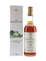 Macallan 12 Year Old Bottled 1980s - Giovinetti 75cl / 43%