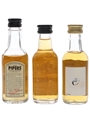 Chivas Brothers & Seagram's Hundred Pipers Bottled 1970s & 1980s 3 x 5cl / 40%