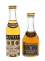 Gautier Freres Napoleon VSOP & Prestige Bottled 1970s - Barbieri 2 x 3cl / 40%