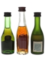 Baron Otard, Camus & Remy Martin  3 x 3cl-5cl / 40%