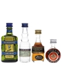 Becherovka, Campari, Marie Brizard & Zwack  4 x 2.6cl-5cl