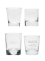 Assorted Whisky Tumblers Auchentoshan, Blair Athol, Glenfiddich, Glenturret 
