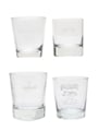 Assorted Whisky Tumblers Auchentoshan, Blair Athol, Glenfiddich, Glenturret 